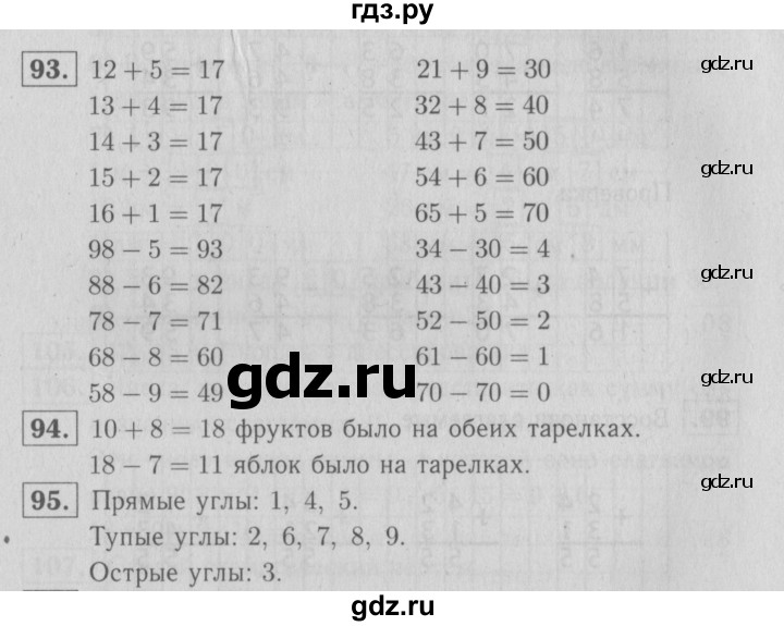 ГДЗ по математике 2 класс Моро рабочая тетрадь  часть №2 страница - 36, Решебник №2 к тетради 2016