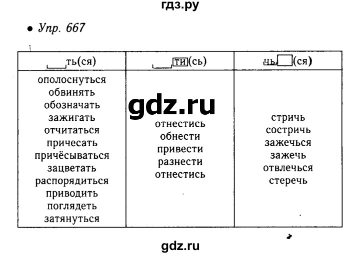 ГДЗ по русскому языку 5 класс  Львова   упражнение - 667, Решебник №1