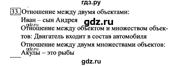 ГДЗ по информатике 6 класс  Босова   Рабочая тетрадь - 33, решебник