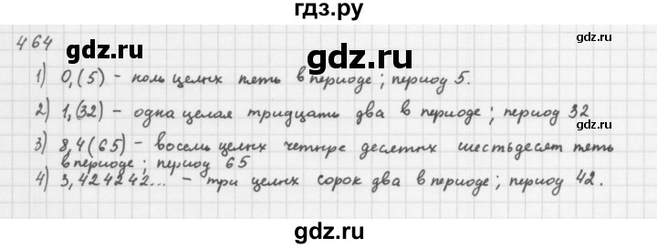 ГДЗ по алгебре 8 класс  Мерзляк   номер - 464, Решебник к учебнику 2016