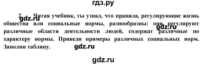ГДЗ по обществознанию 7 класс  Котова рабочая тетрадь (Боголюбов)  § 1 - 2, Решебник