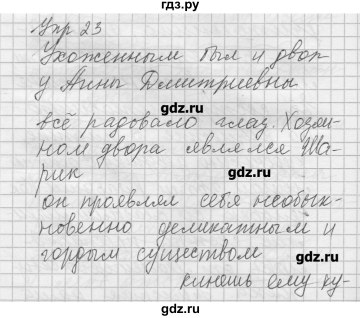 ГДЗ по русскому языку 8 класс Шмелев   глава 4 - 23, Решебник №1