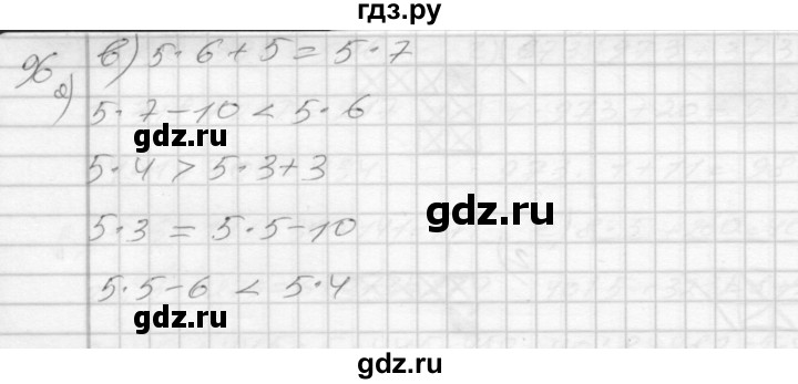 ГДЗ по математике 3 класс Истомина рабочая тетрадь  часть №1 - 96, Решебник №1
