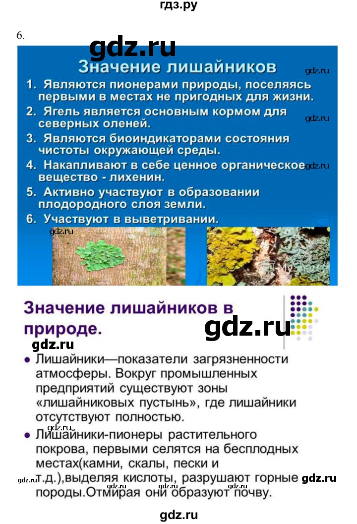 ГДЗ по биологии 6 класс Исаева   параграф - 54, Решебник