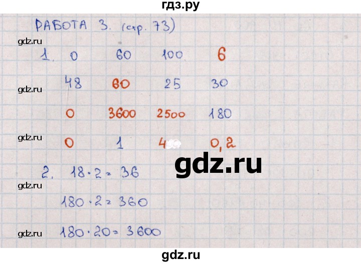 ГДЗ по математике 4 класс  Рудницкая рабочая тетрадь Устный счет (Моро)  тема 21. разные задания - 3, Решебник №1